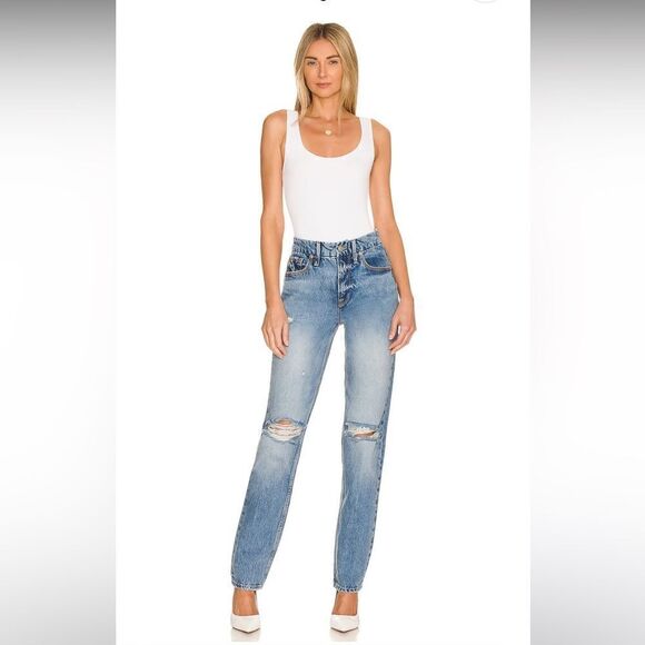 Good American Good 90's Icon Jean Indigo - Picture 3 of 10